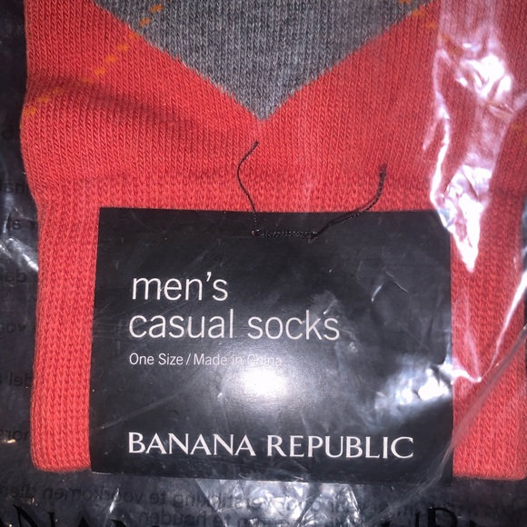 Banana Republic Mens Argile Socks - Picture 2 of 2